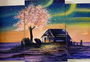 Afifa Nazim-Acrylic Painting