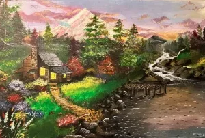 Afifa Nazim-Acrylic Painting