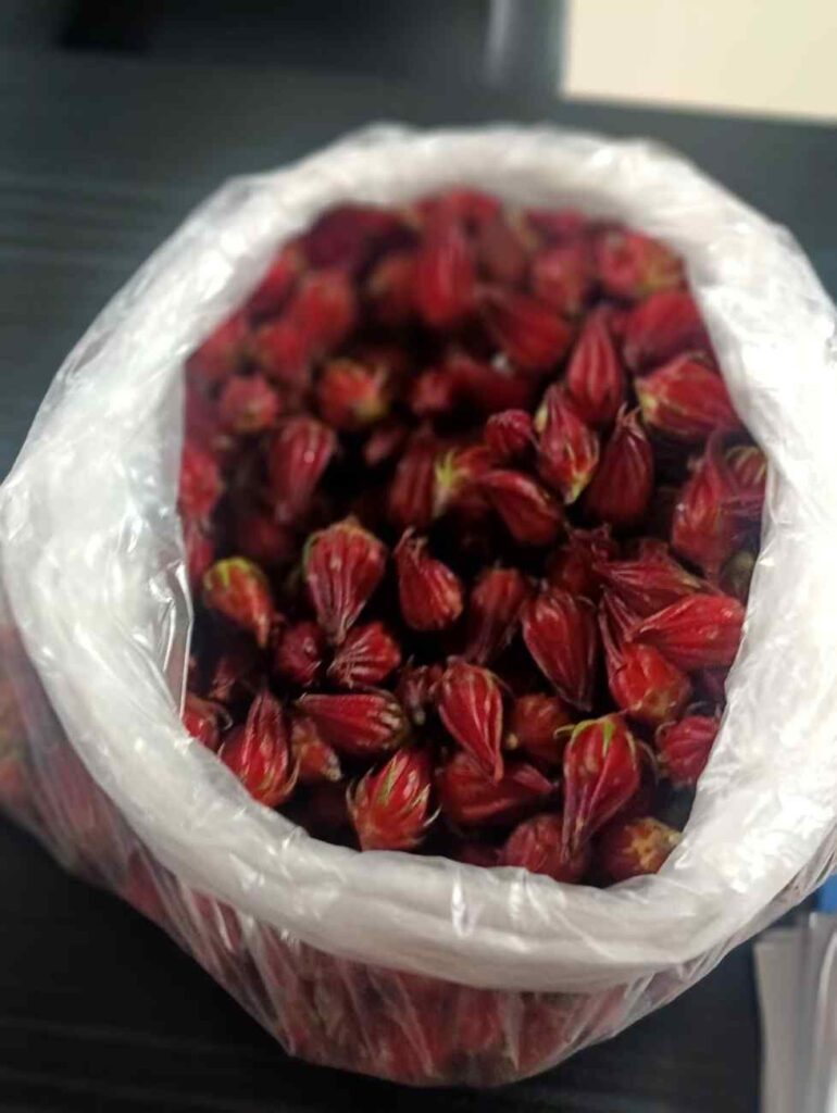 Home made rosella tea